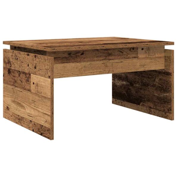 vidaXL konferenčný stolík Old Wood 68x50x38 cm Konštrukčné drevo – Obrázok 2