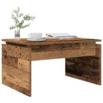 vidaXL konferenčný stolík Old Wood 68x50x38 cm Konštrukčné drevo – Obrázok 3