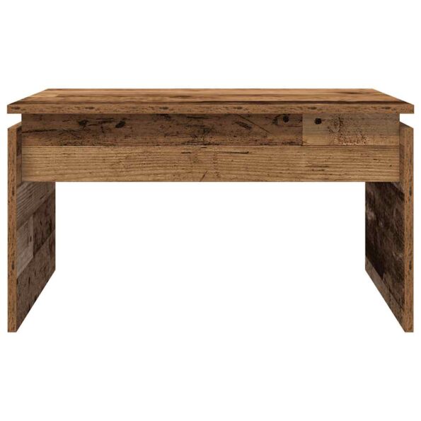 vidaXL konferenčný stolík Old Wood 68x50x38 cm Konštrukčné drevo – Obrázok 4