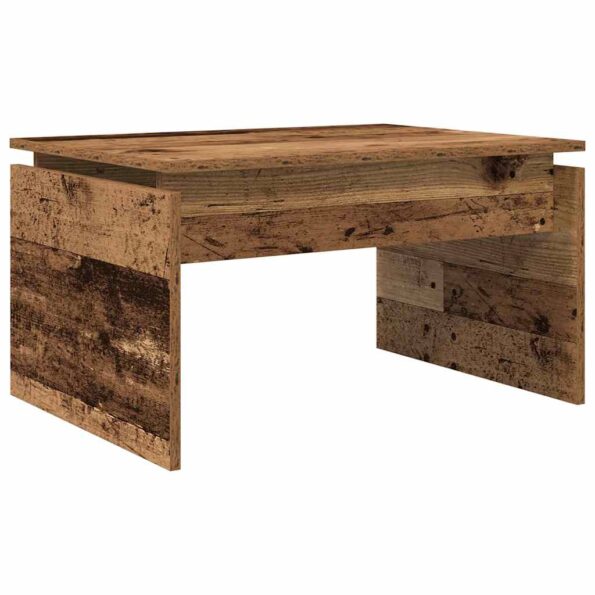 vidaXL konferenčný stolík Old Wood 68x50x38 cm Konštrukčné drevo – Obrázok 6