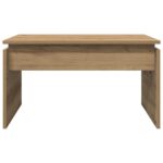 vidaXL Konferenčný stolík Artisan Dub 68x50x38 cm Upravené drevo – Obrázok 4