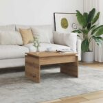 vidaXL Konferenčný stolík Artisan Dub 68x50x38 cm Upravené drevo