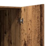 vidaXL Skrinka na práčku staré drevo 70,5x71,5x91,5 cm – Obrázok 8