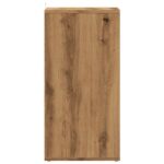 vidaXL Botník dub artisan 32x35x70 cm kompozitné drevo – Obrázok 5
