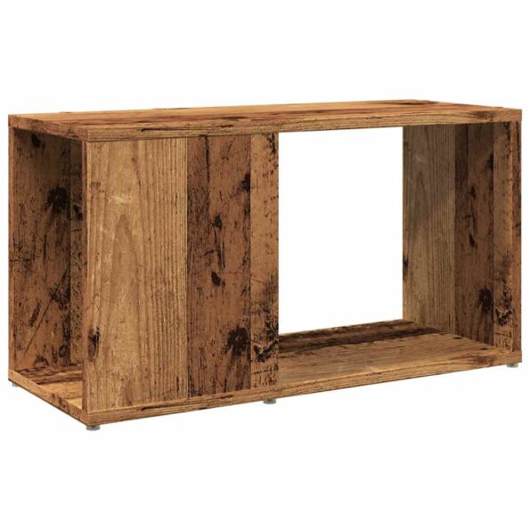 vidaXL TV skrinka Old Wood 60x24x32cm Engineered Wood – Obrázok 2