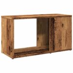 vidaXL TV skrinka Old Wood 60x24x32cm Engineered Wood – Obrázok 7