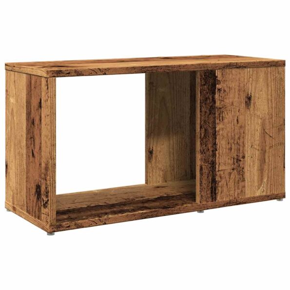 vidaXL TV skrinka Old Wood 60x24x32cm Engineered Wood – Obrázok 7