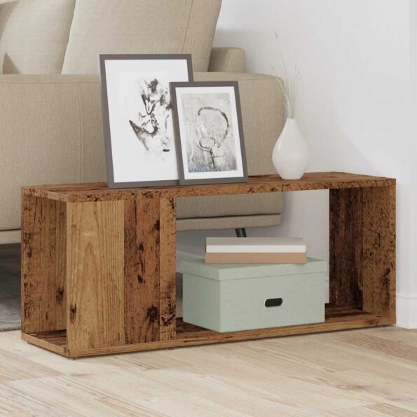 VidaXL TV skrinka Old Wood 80x24x32cm Engineered Wood – Obrázok 3