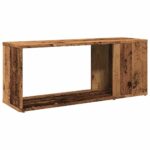 VidaXL TV skrinka Old Wood 80x24x32cm Engineered Wood – Obrázok 7