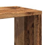 VidaXL knižnica Old Wood 100x24x63 cm Engineered Wood – Obrázok 7