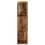 vidaXL Skriňa na knihy/Izbový prepážka Old Wood 100x24x94 cm – Obrázok 5