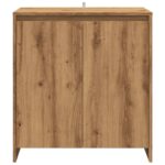 vidaXL Komoda dub artisan 70x41x75 cm spracované drevo – Obrázok 4