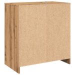 vidaXL Komoda dub artisan 70x41x75 cm spracované drevo – Obrázok 6