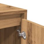 vidaXL Komoda dub artisan 70x41x75 cm spracované drevo – Obrázok 8