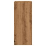 vidaXL knižnica/predeľovač izieb Artisan Dub 40x30x72 cm – Obrázok 5
