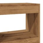 vidaXL knižnica/predeľovač izieb Artisan Dub 40x30x72 cm – Obrázok 7