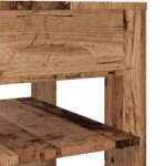 vidaXL Konferenčný stolík staré drevo 55,5x55x45 cm spracované drevo – Obrázok 7