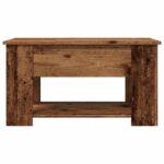 vidaXL konferenčný stolík Old Wood 79x49x41 cm Konštrukčné drevo – Obrázok 5