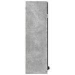 vidaXL Zrkadlová skrinka do kúpeľne Betónová sivá 64x20x66,5 cm – Obrázok 5