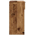 vidaXL Konzolový stolík Old Wood 90x36x75 cm Engineered Wood – Obrázok 5