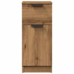 vidaXL Komody 2 ks dub artisan 30x30x70 cm spracované drevo – Obrázok 5
