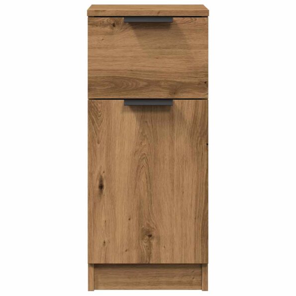 vidaXL Komody 2 ks dub artisan 30x30x70 cm spracované drevo – Obrázok 5