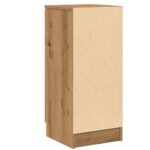 vidaXL Komody 2 ks dub artisan 30x30x70 cm spracované drevo – Obrázok 7