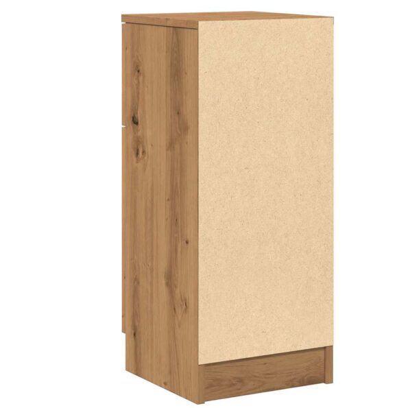 vidaXL Komody 2 ks dub artisan 30x30x70 cm spracované drevo – Obrázok 7