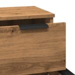 vidaXL Komody 2 ks dub artisan 30x30x70 cm spracované drevo – Obrázok 9