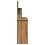 vidaXL toaletný stolík so zrkadlom Artisan Dub 86,5x35x136 cm – Obrázok 5