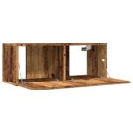 vidaXL TV skrinky nástenné 2 ks staré drevo 80x30x41 cm – Obrázok 4