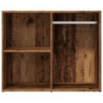 vidaXL šatňa Old Wood 80x40x65 cm Engineered Wood – Obrázok 4