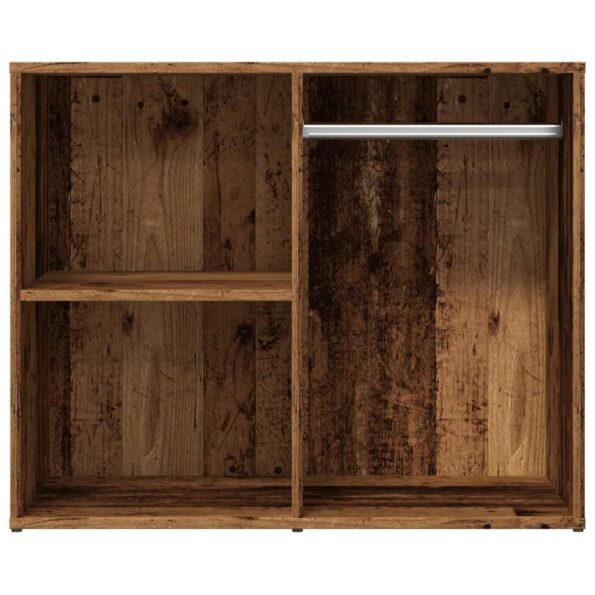 vidaXL šatňa Old Wood 80x40x65 cm Engineered Wood – Obrázok 4
