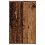 vidaXL šatňa Old Wood 80x40x65 cm Engineered Wood – Obrázok 5