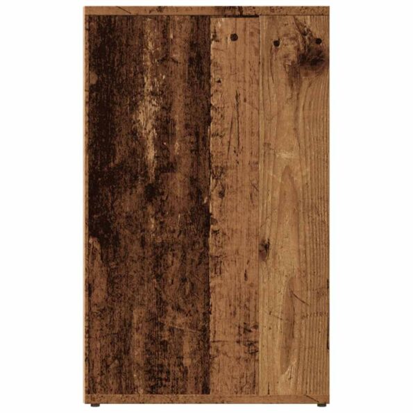vidaXL šatňa Old Wood 80x40x65 cm Engineered Wood – Obrázok 5