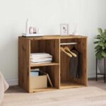 vidaXL šatníková skriňa Artisan dub 80x40x65 cm Engineered Wood – Obrázok 3