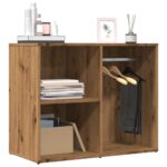vidaXL šatníková skriňa Artisan dub 80x40x65 cm Engineered Wood