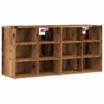 vidaXL Skrinky na topánky 2 ks Old Wood 52x30x50 cm – Obrázok 2