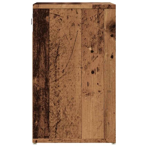 vidaXL Skrinky na topánky 2 ks Old Wood 52x30x50 cm – Obrázok 6