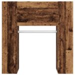 vidaXL Predsieň Old Wood 97,5x37x99 cm Engineered Wood – Obrázok 4