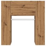 vidaXL Predsieň Dub Artisan 97,5x37x99 cm Drevo – Obrázok 4