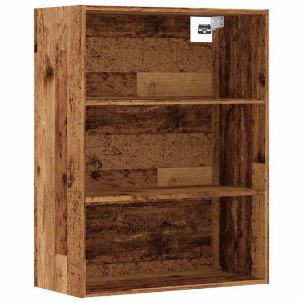 vidaXL Závesná nástenná skrinka Old Wood 69,5x32,5x90 cm – Obrázok 2
