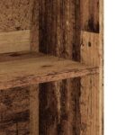 vidaXL Závesná nástenná skrinka Old Wood 69,5x32,5x90 cm – Obrázok 8