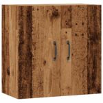 vidaXL Nástenná skrinka staré drevo 60x31x60 cm kompozitné drevo – Obrázok 2