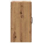 vidaXL Nástenná skrinka dub artisan 60x31x60 cm kompozitné drevo – Obrázok 6