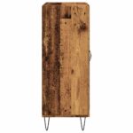 vidaXL Komoda staré drevo 69,5x34x90 cm kompozitné drevo – Obrázok 5