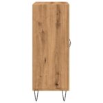 vidaXL Komoda dub artisan 69,5x34x90 cm kompozitné drevo – Obrázok 5