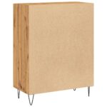 vidaXL Komoda dub artisan 69,5x34x90 cm kompozitné drevo – Obrázok 6