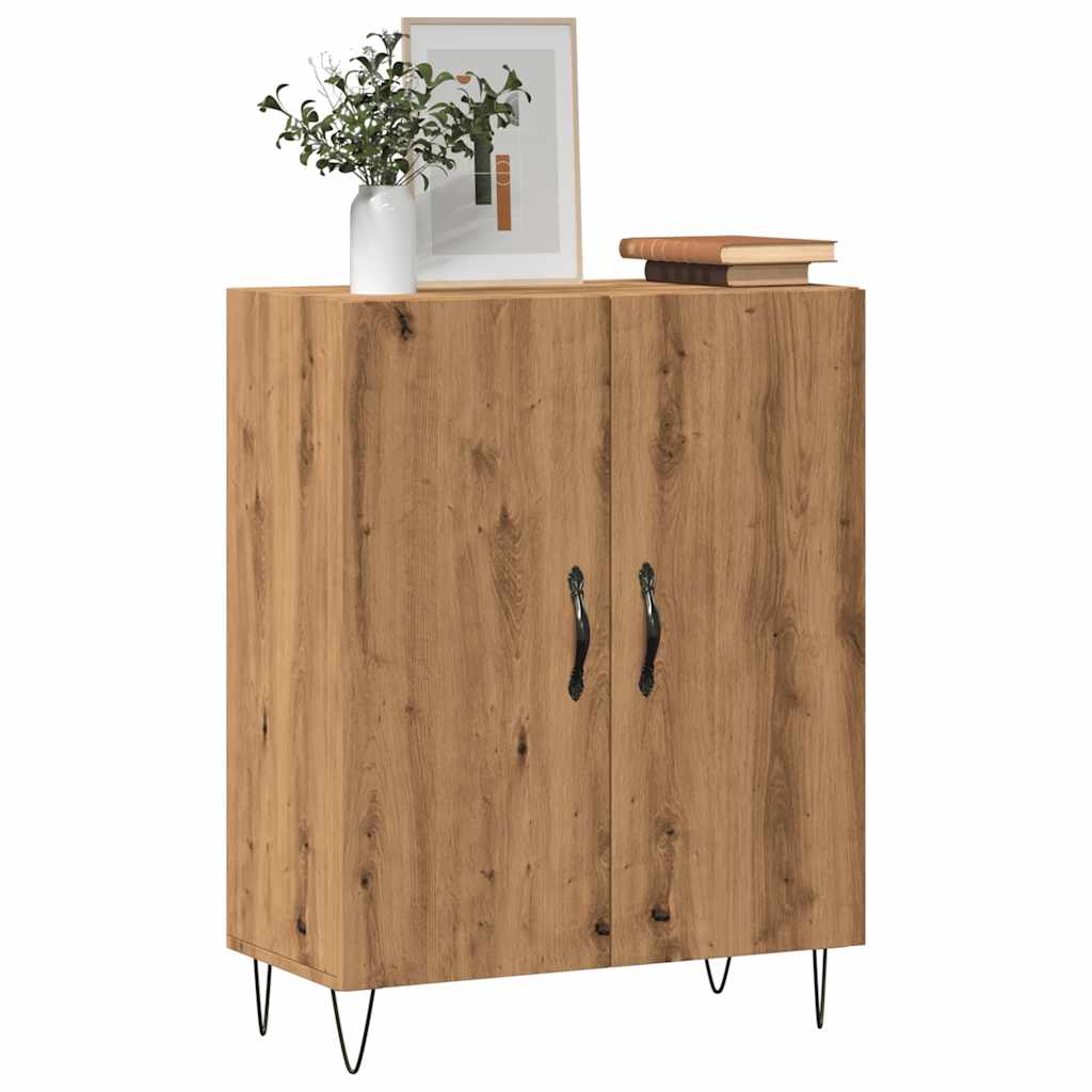 VXL8721158444196_m_en_hd_1.jpg vidaXL Komoda dub artisan 69,5x34x90 cm kompozitné drevo – Obrázok 1