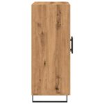 vidaXL Komoda dub artisan 69,5x34x90 cm kompozitné drevo – Obrázok 5